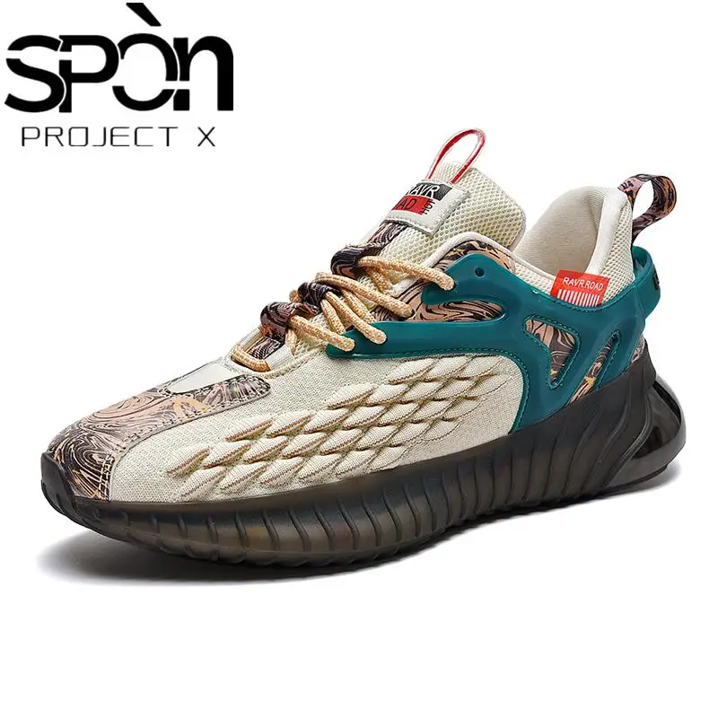 Мужская модная повседневная обувь спортивная кроссовки для тенниса Осенняя