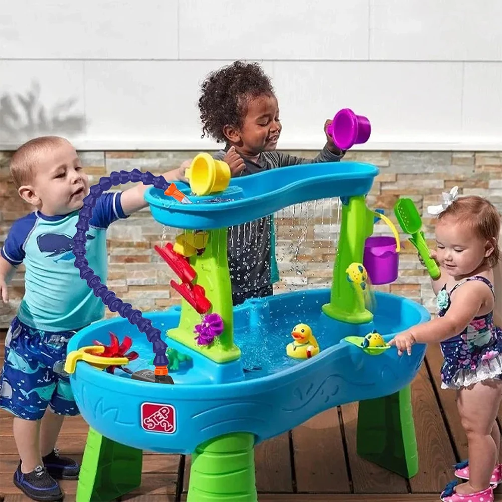 Water Table for Toddlers Kids Water Table Accessories Powerful Pump for Water Play Table Summer Outdoor Splash Table Toys 2