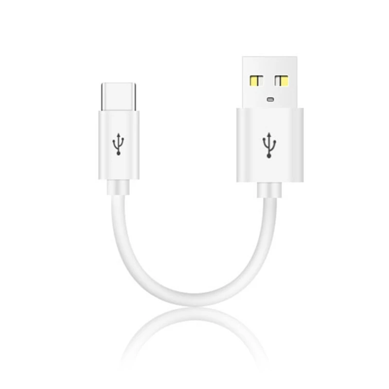 High-Speed 10cm USB to Type-C Charging Cable, Supports Data Transfer, Available in 1-10 Pack