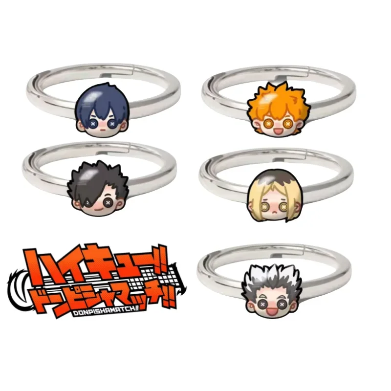 Haikyuu!! Adjustable Couple Ring - Cartoon Animation Jewelry Birthday Gift