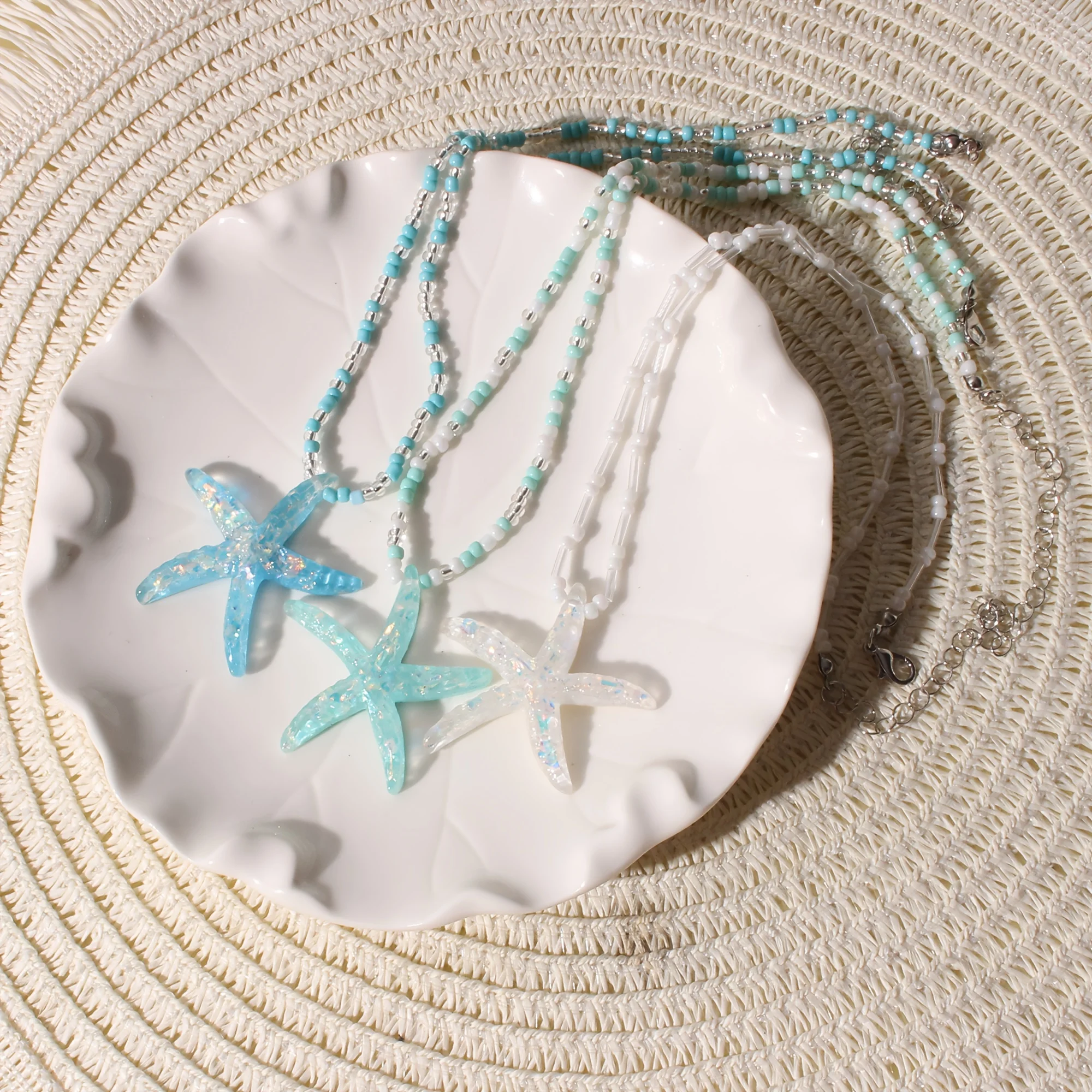 Glittering Lagoon Starfish Necklace S8cc033c0f4c9443fb8e04e3c2fcc0d4bx