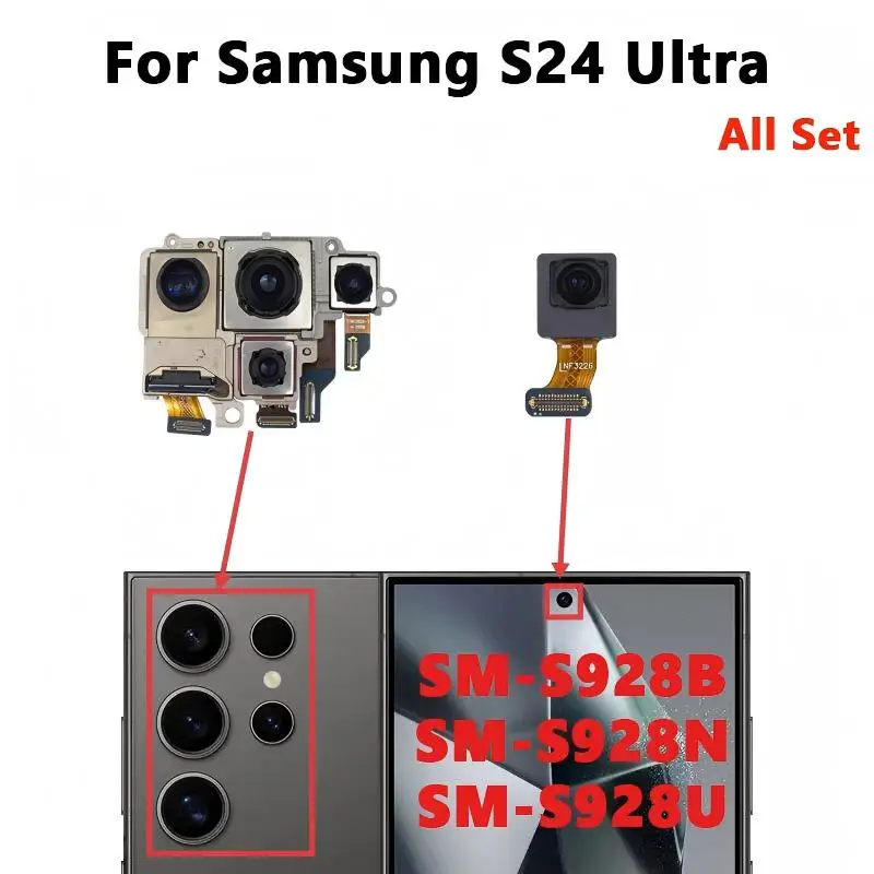 الكاميرا الأمامية و الخلفية لهاتف سامسونج جالاكسي...