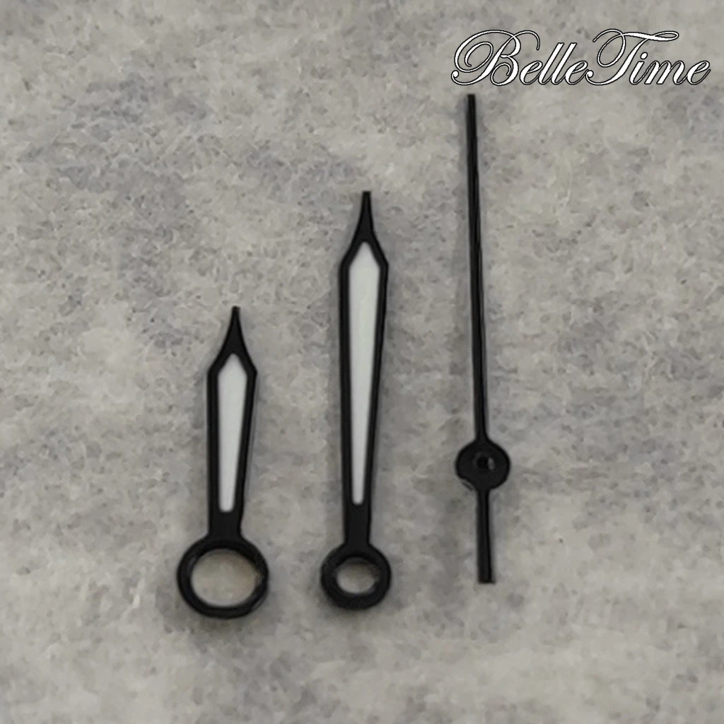 Green Luminous Watch Hands - Santos Style Modification Parts