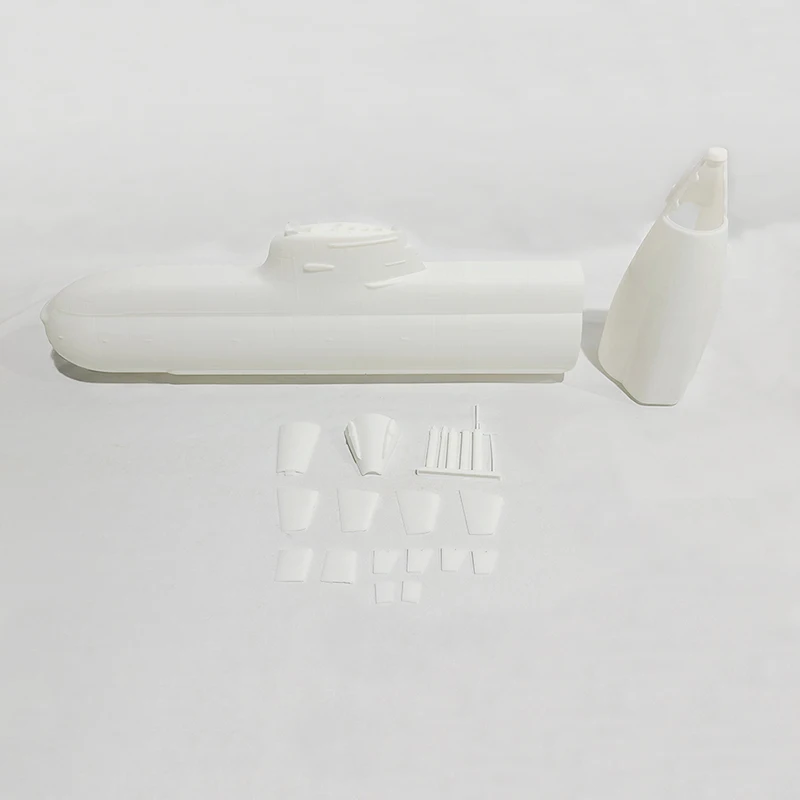 In Stock Submarine 1/72 75cm RC Submarine SLA Resin Assembly Kit German Type 212 Submarine Model 6