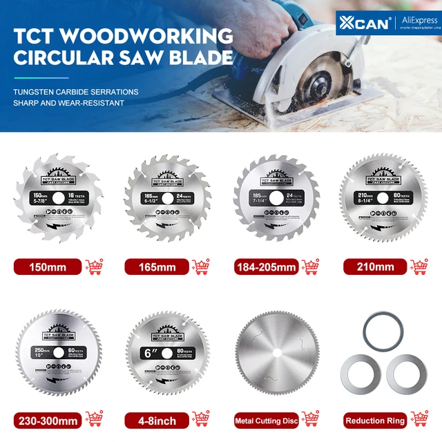 2 Lame Sega Circolare TCT 100mm 30Denti - Disco Taglio Legno E Legno Duro Con Foro 20/16mm