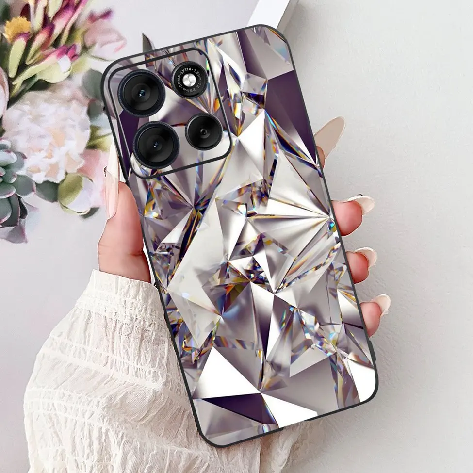 Cute Cartoon Cat & Butterfly Luxury Phone Case – Stylish Protection