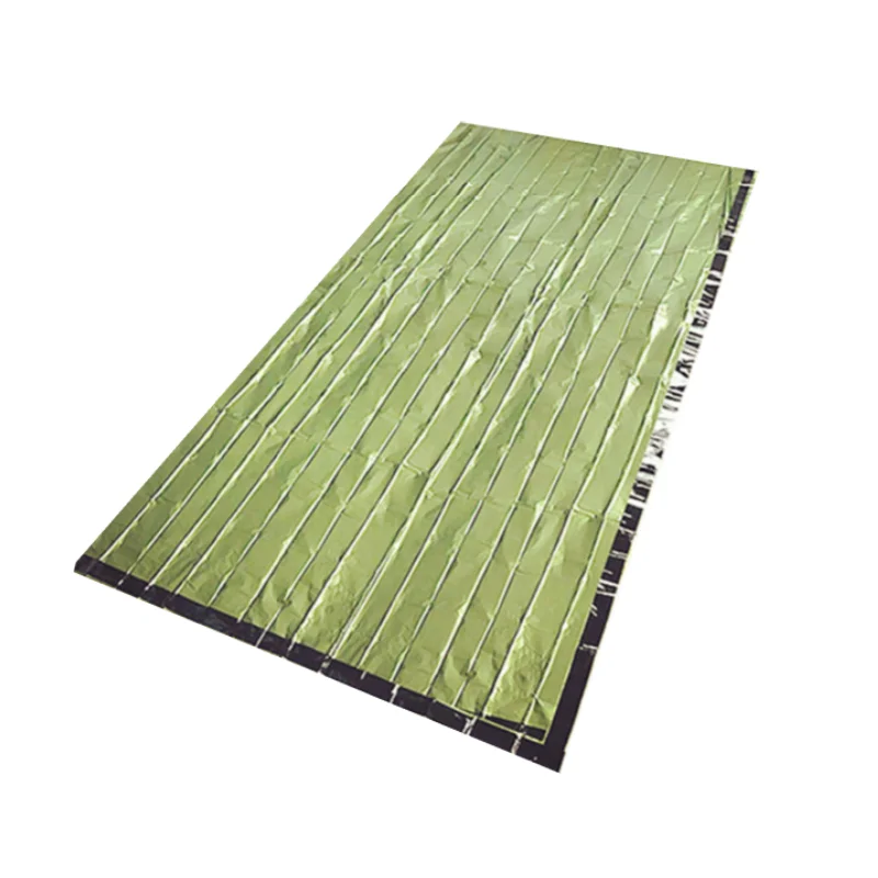 Green sleeping bag