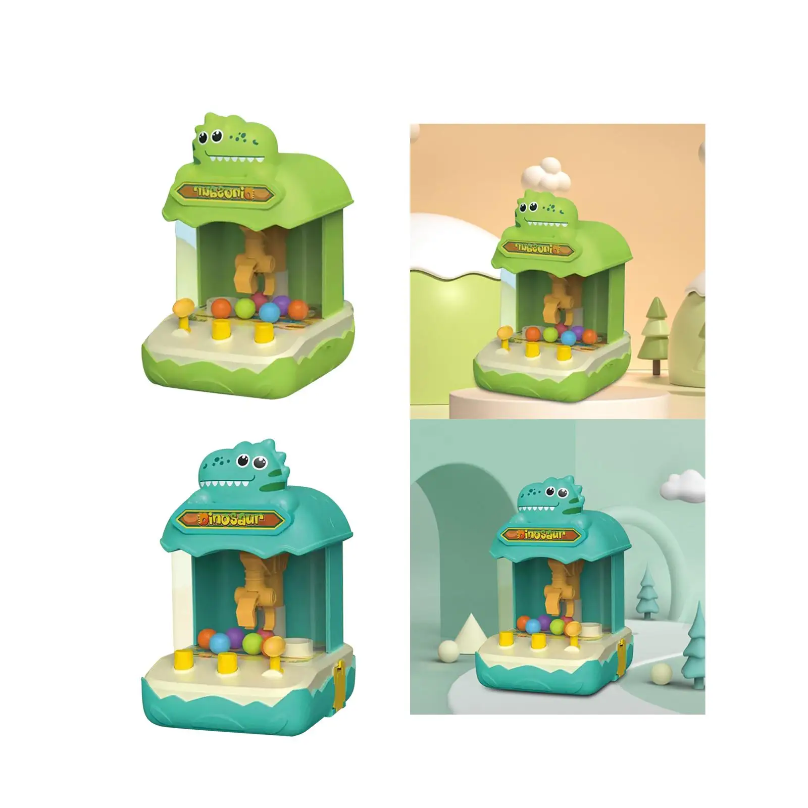 Claw Machine Doll Machine Mini Vending for Birthday Gifts Adults Kids Parent Child Interactive