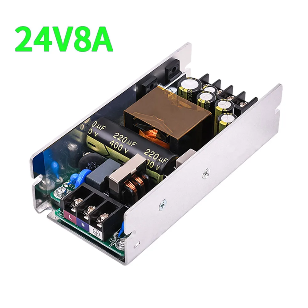 

New DC 24V 8.33A Switching Power Supply Module AC-DC Power Supply Board AC90-264V To DC 24V 200W Power Supply Module 47-63Hz