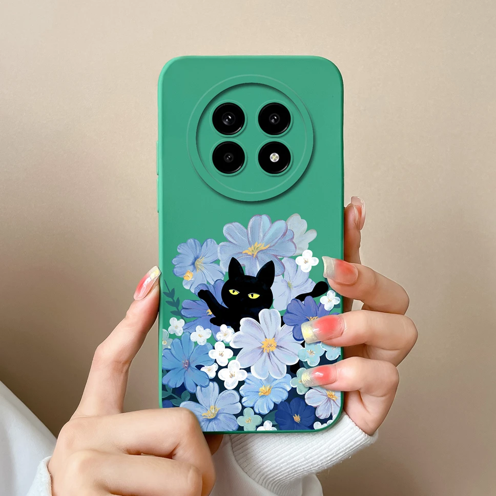 Fashion Aesthetic Style Soft Silicone Shockproof Protective Phone Case - Anti Slip Back Cover