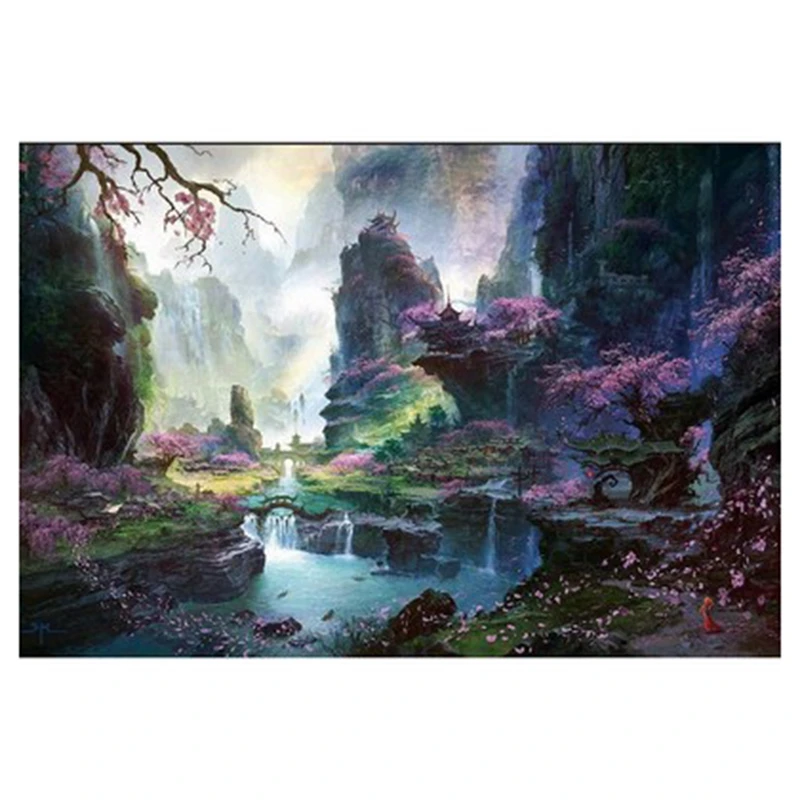 Promotion! Diamond Embroidery Scenery Painting Landscape Pictures of Rhinestones Home Decoration |