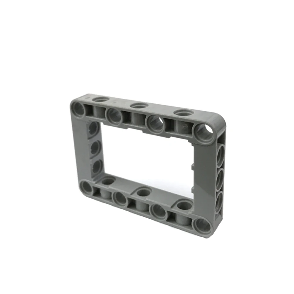 12PCS 5x7 Beam Frames 64179 4539880 Technical Bricks Open Center Thick Building Blocks Assemble Particle Compatible with legoeds