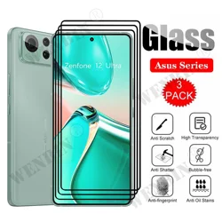 3 - Pack Tempered Glass Full Cover Screen Protector for Asus Zenfone 9 (Clear)