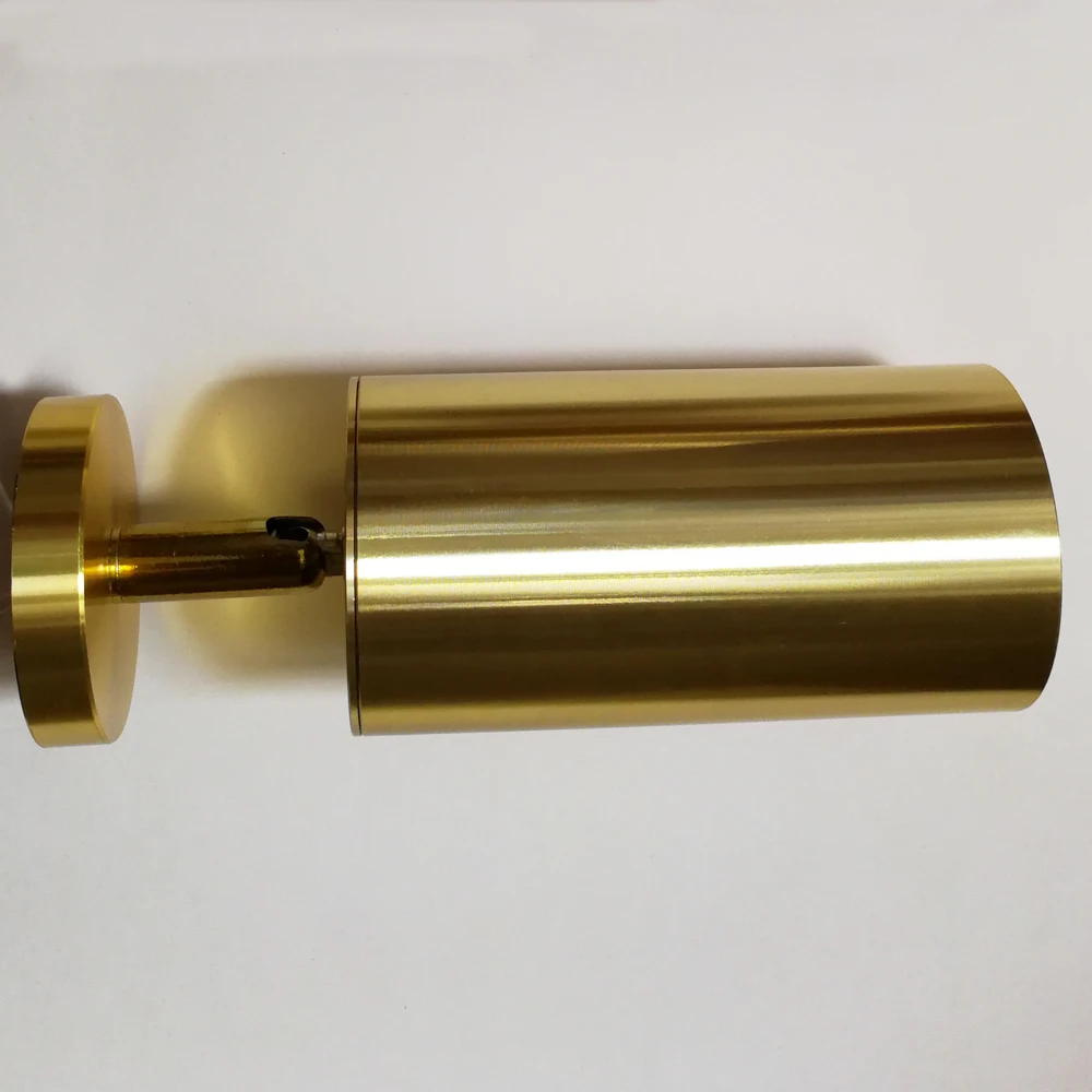 Golden Vintage Industrial Wall Sconce Light GU10 Black White Surface Mounted Rotatable Ceiling Track Bedroom Store Aisle Fixture 3
