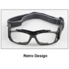 Adults Teens Basketball Glasses Slimfit Children Volleyball Football Lens Exchangeable Protective Sports Safety Goggles 2