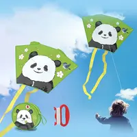 Spring Outing Pocket Kite Easy To Fly 50 Meter Kite Line Animal Wind Kites Family Trips Friends Game Foldable Kite 1