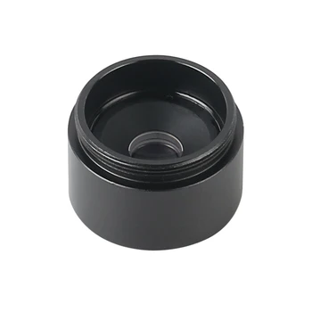 듀얼 스레드 비디오 현미경 접안 렌즈, 산업용 카메라용 보조 바로우 렌즈, 단안 렌즈, 2X C 마운트