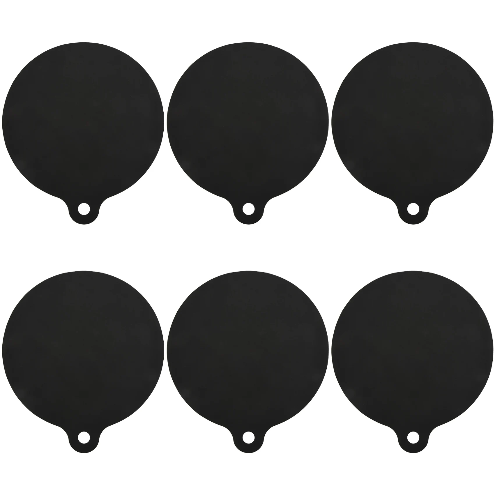 Induction Cooktop Mat Protector Nonslip Silicone Heat Insulation Pad Top Cover Reusable Heat Insulated Mat 6 Pcs induction cooktop mat