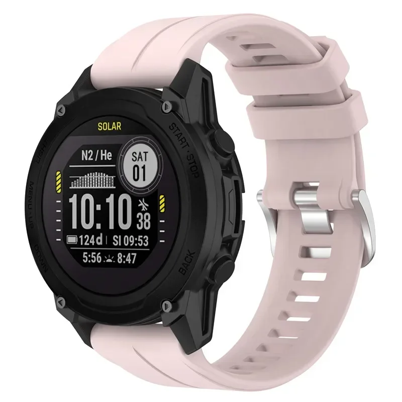 Silicone Sport Wristband Bracelet - 22mm Watch Strap