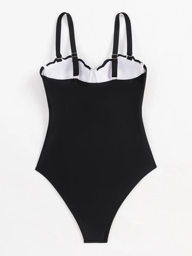 Solid Push Up Swimwear Women Sexy Strapped One Piece Swimsuit Beach Summer Monokini Backless Lady Bathing Suit one piece swimsuit women swimsuit