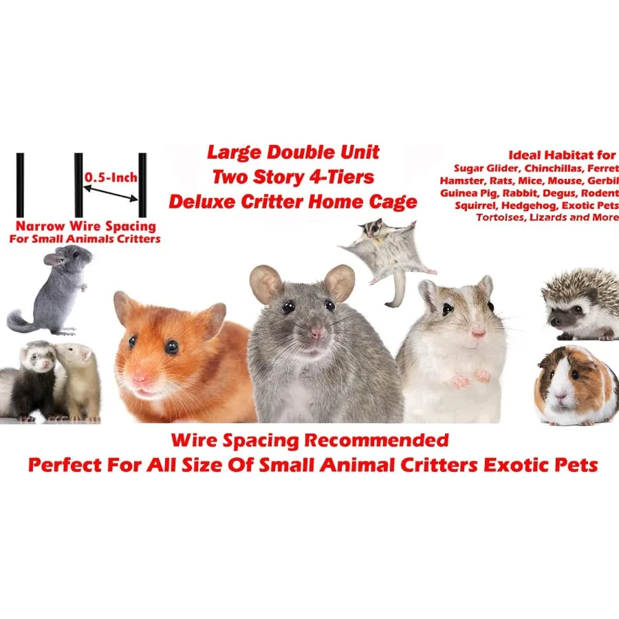 Two Story 4-Level Small Animal Unit 2
