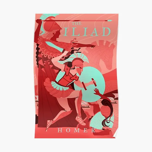 

Плакат Iliad, настенное художественное украшение, домашняя картина, винтажный декор, картина для комнаты, Современная забавная печать на стене без рамки