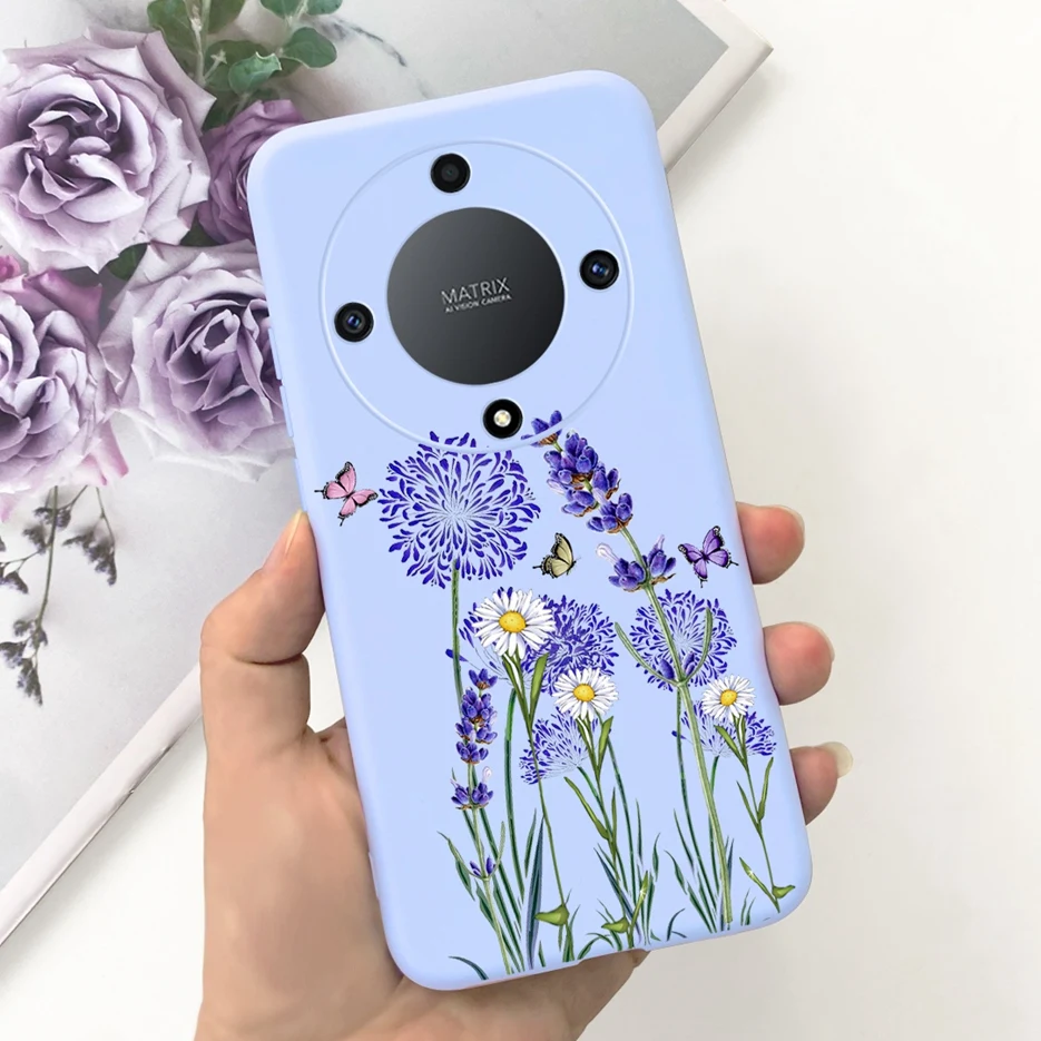 Stylish Painted Soft Silicone Phone Case with Bumper