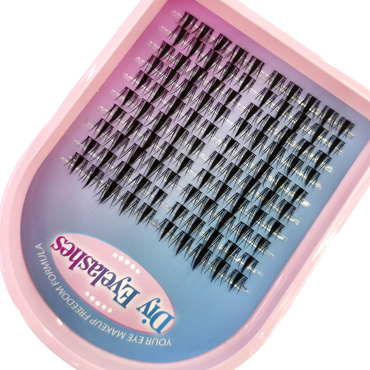 New 32rows 512Cluster Mix Lash Clusters Lashes Cluster Natural Manga Look Lash DIY Eyelash Extension Reusable Natural Lashes