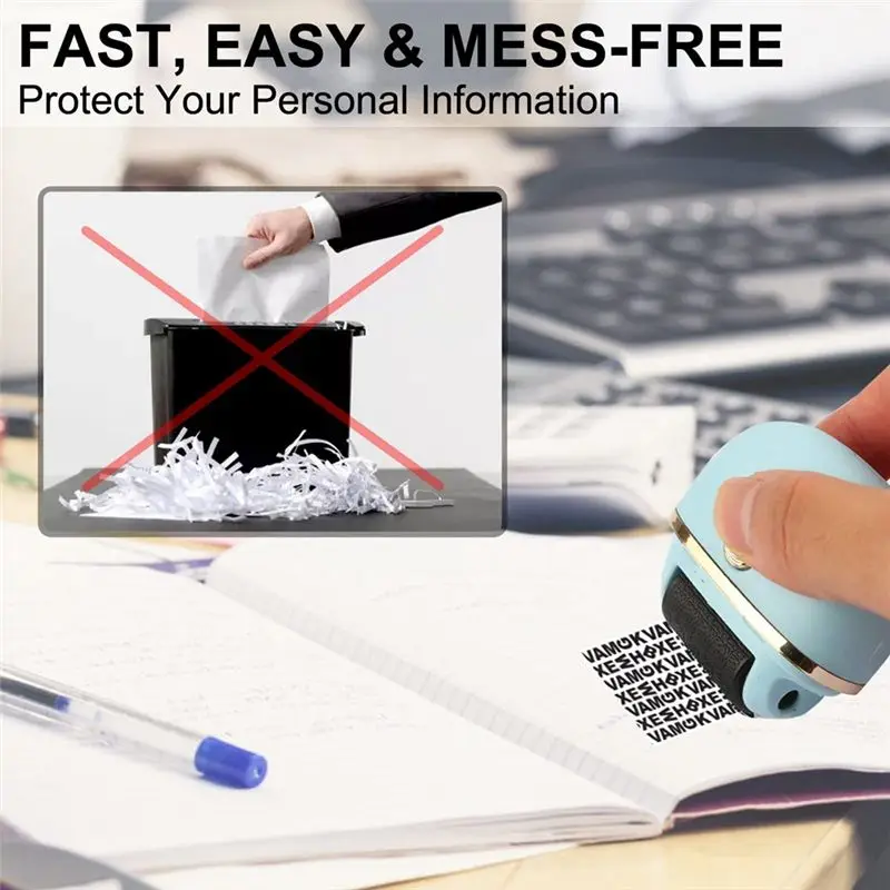 개인 정보 보호를 위한 LC-Identity Protection 롤러 스탬프 기밀 데이터 보호 보안 스탬프 롤러 개인 정보 보호 롤러