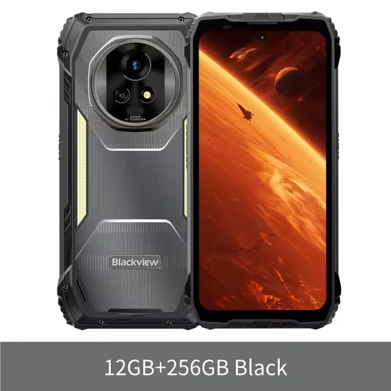 スマートフォン本体 Blackview XPLORE 2 Projector 5G Blackview XPLORE 2 Rugged Phone 16GB+1TB 6.73” AMOLED Display