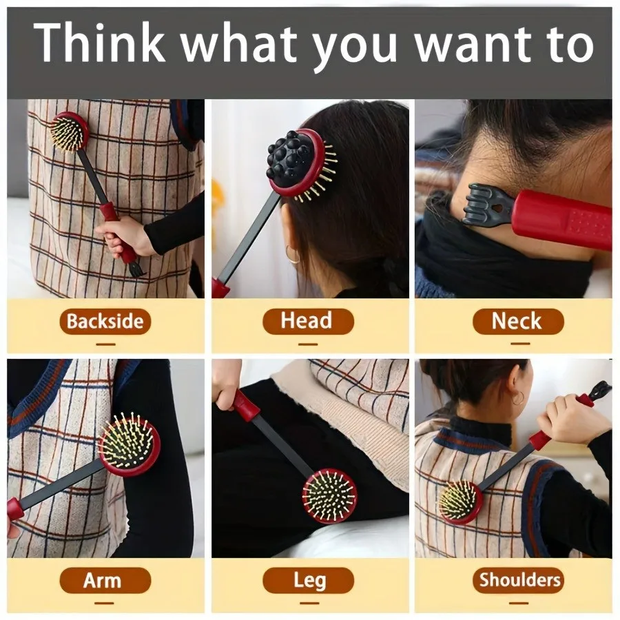 Middle-aged and elderly life partner, multi-function massage meridian hammer, fitness pounding shoulder and neck massage