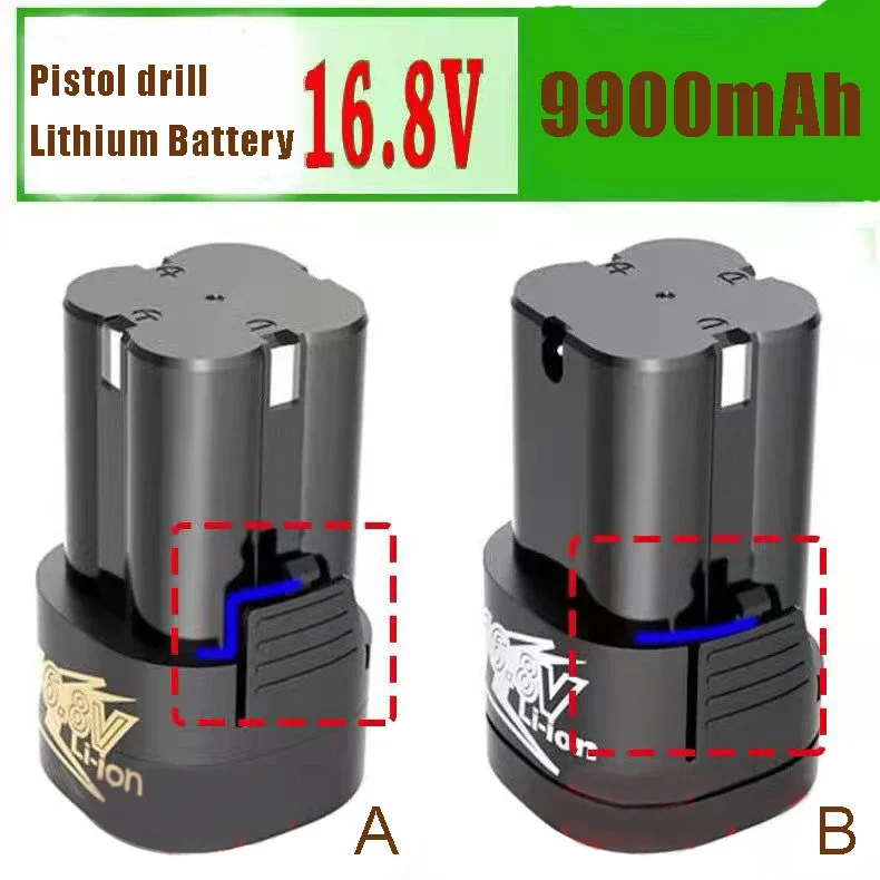 Cordless Electric Drill 16.8V 9900mAh cordless electric drill herramientas electricas de bateria taladro recargable para destornillador inalambrico taladro electrico