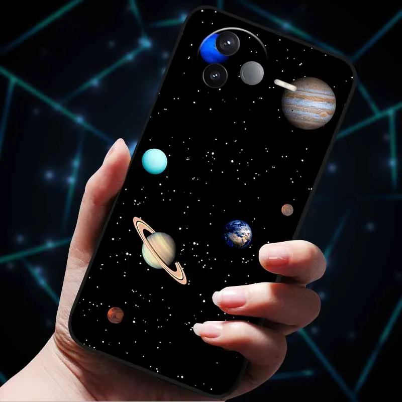 Cartoon Painted Soft Silicon Phone Case - TPU Protective Cover