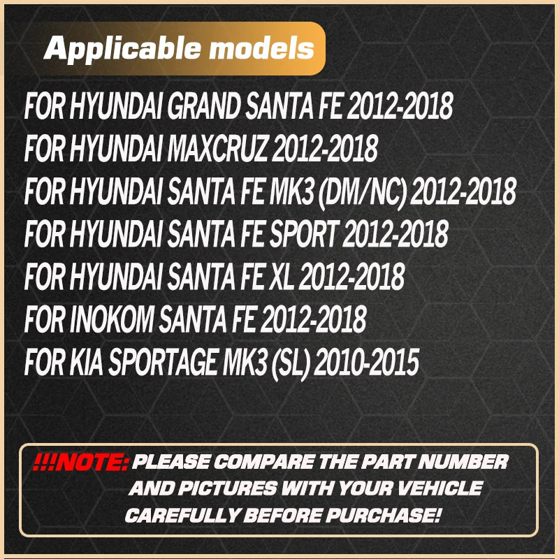 Car Parking Sensor For Hyundai Grand Santa Fe Maxcruz Hyundai Santa Fe 2012-Kia Sportage 2010-2015 96890-2S000 96890-2S100
