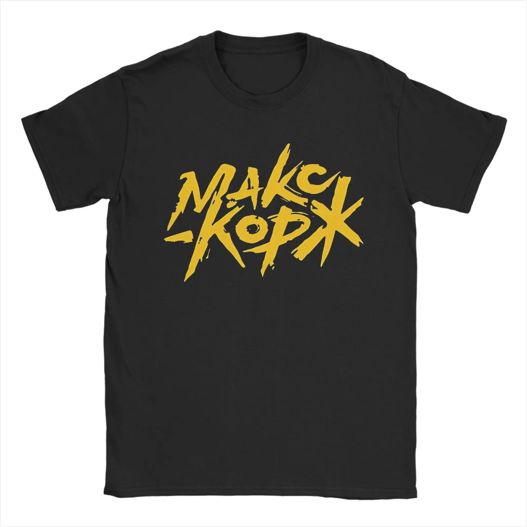Max Korzh Graphic Oversized Pure Cotton Harajuku Streetwear T-Shirt