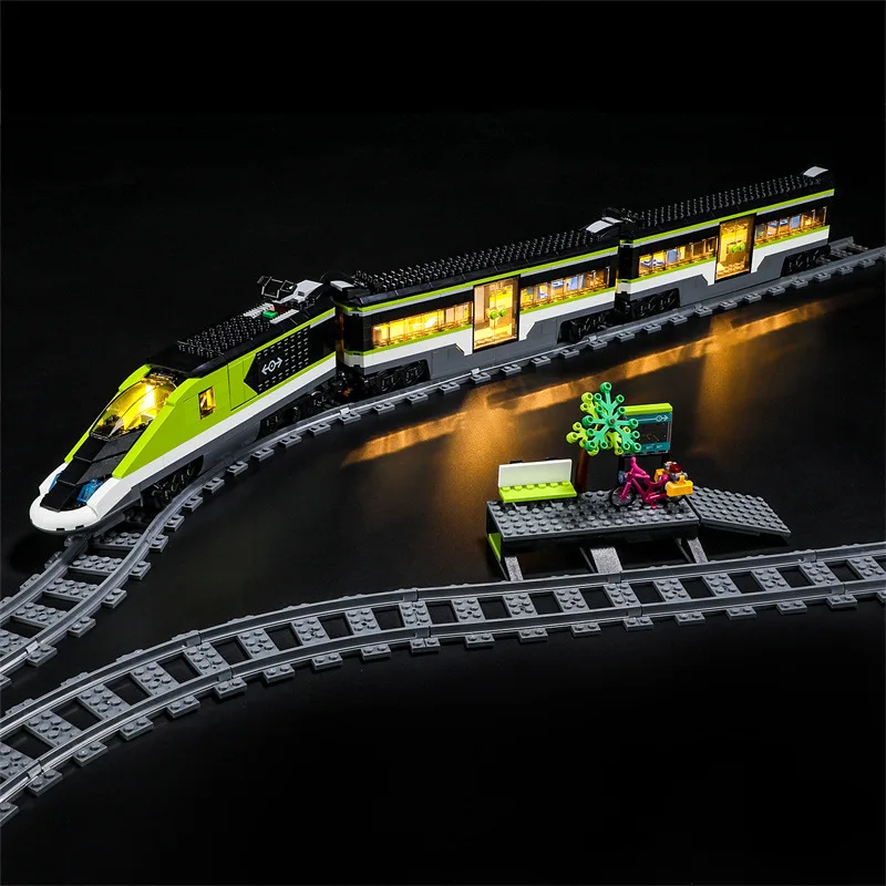 

IN STOCK LED Light Kit for 60337 Express Passenger Train Building Blocks Set (NOT Include the Model) Bricks Toys for Children Gi