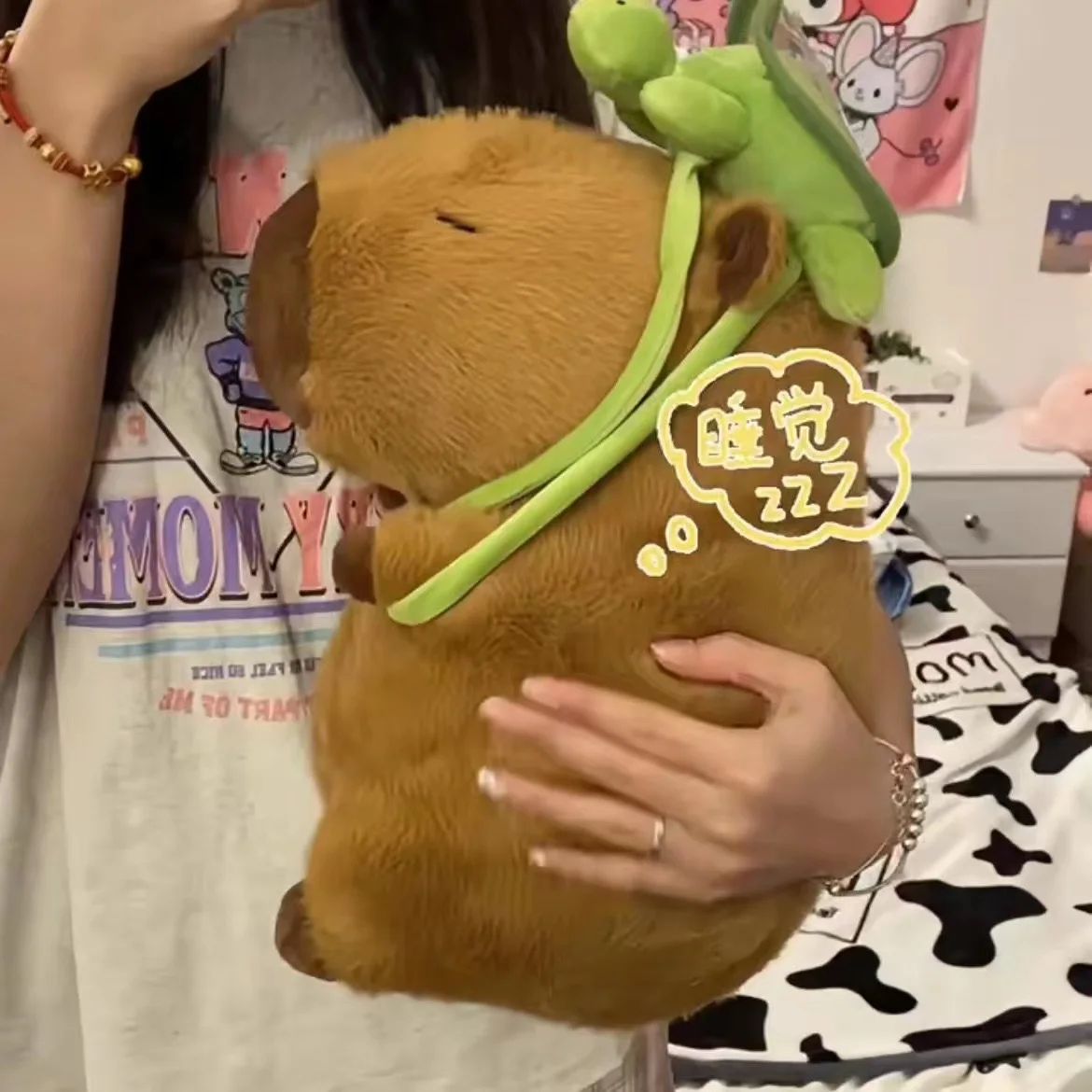 

Capybara Plush Simulation Capibara Anime Fluffty Toy Internet Celebrity Cute Doll Stuffed Animals Soft Plush Toys For Kid Gift