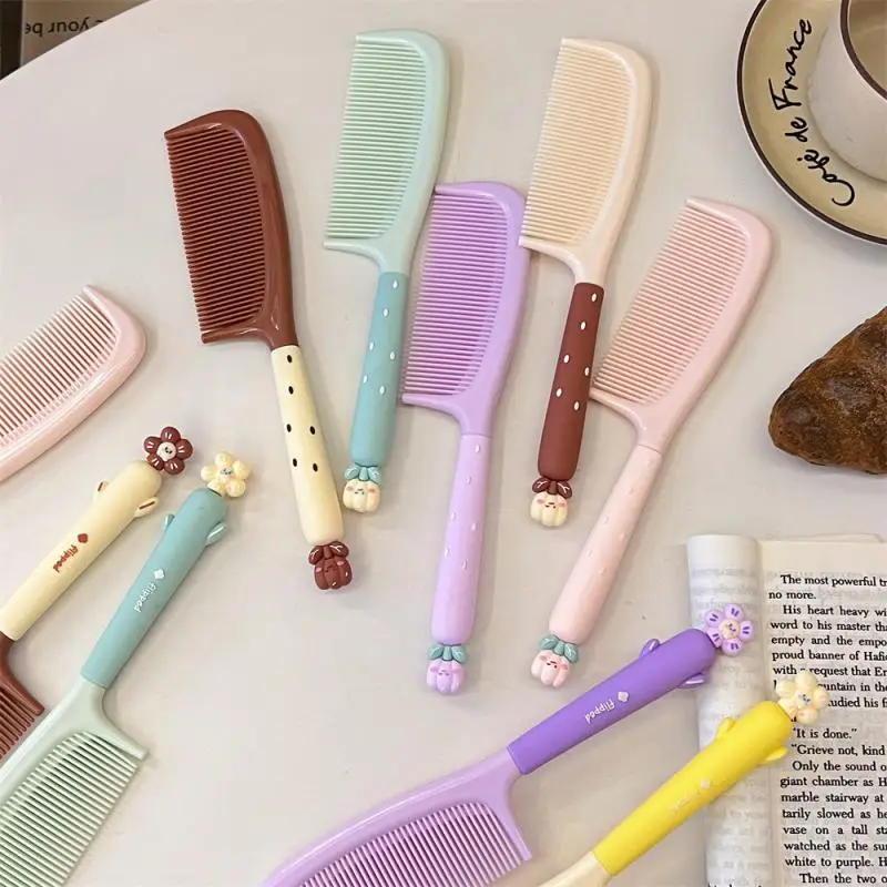 

Plastic Comb Lovely Portable Mini Simple Styling Portable Maiden's Fashion And Practical Hair Comb Fashion Hairbrush Mini Comb