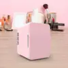 Mini Fridge Single Door Multiuse Beverage Refrigerator for Desk Vehicle Dorm 5