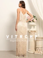 Step into Elegance with the VITRCHP Luxury Evening Dress 2
