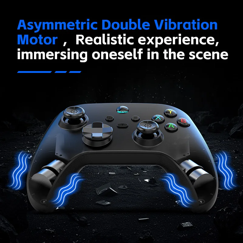 G6 wireless  mobile game controller with Hall trigger and Hall joystick supporting switch/pc/android/IOS - 4