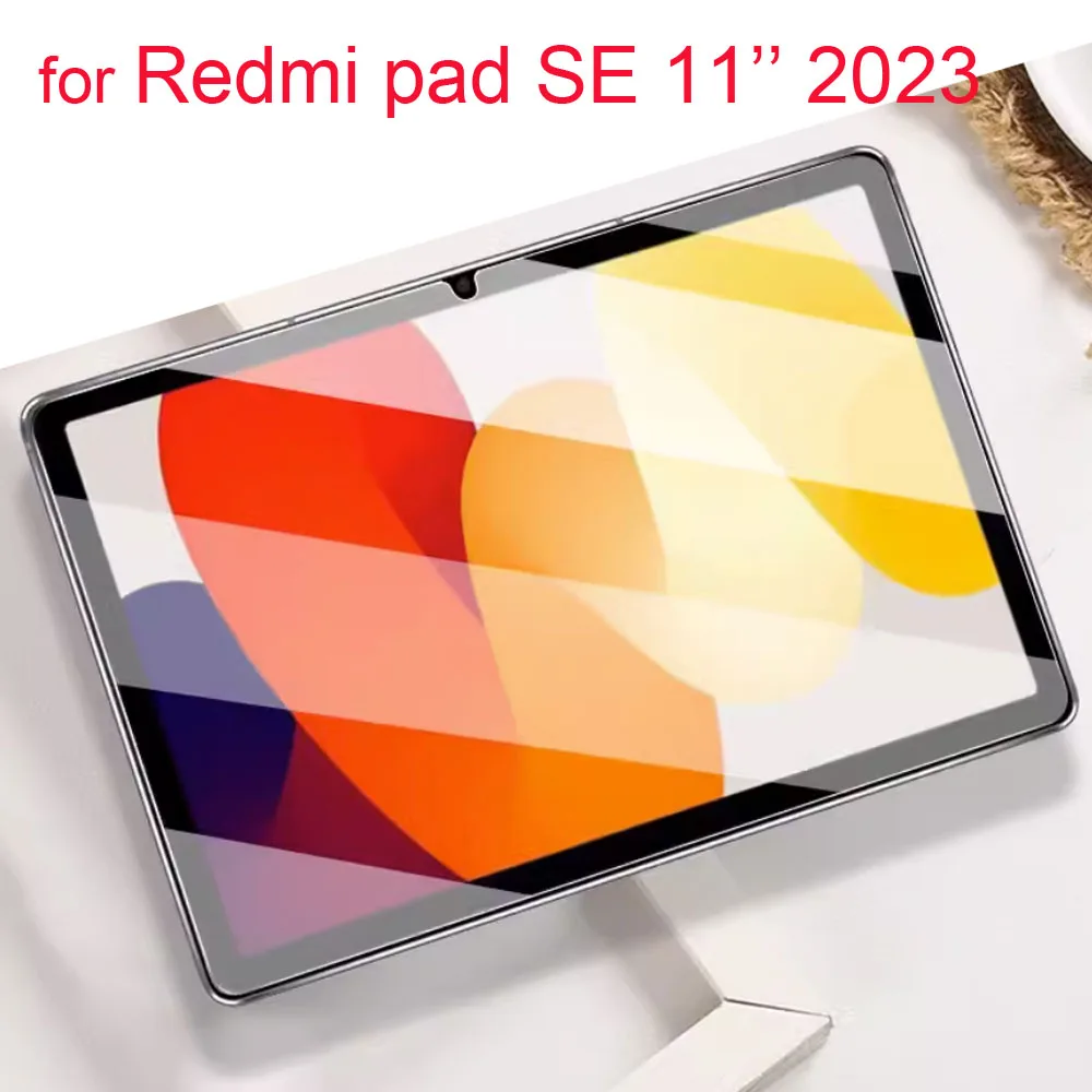 2 Pieces HD Scratch Proof Screen Protector Tempered Glass For Xiaomi Redmi Pad SE 11 inch 2023 Tablet Protective Film