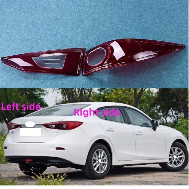

For Mazda 3 Axela 2014 2015 2016 Rear Taillight Shell Brake lights Shell Taillight Glass Replacement Auto Rear Shell Cover