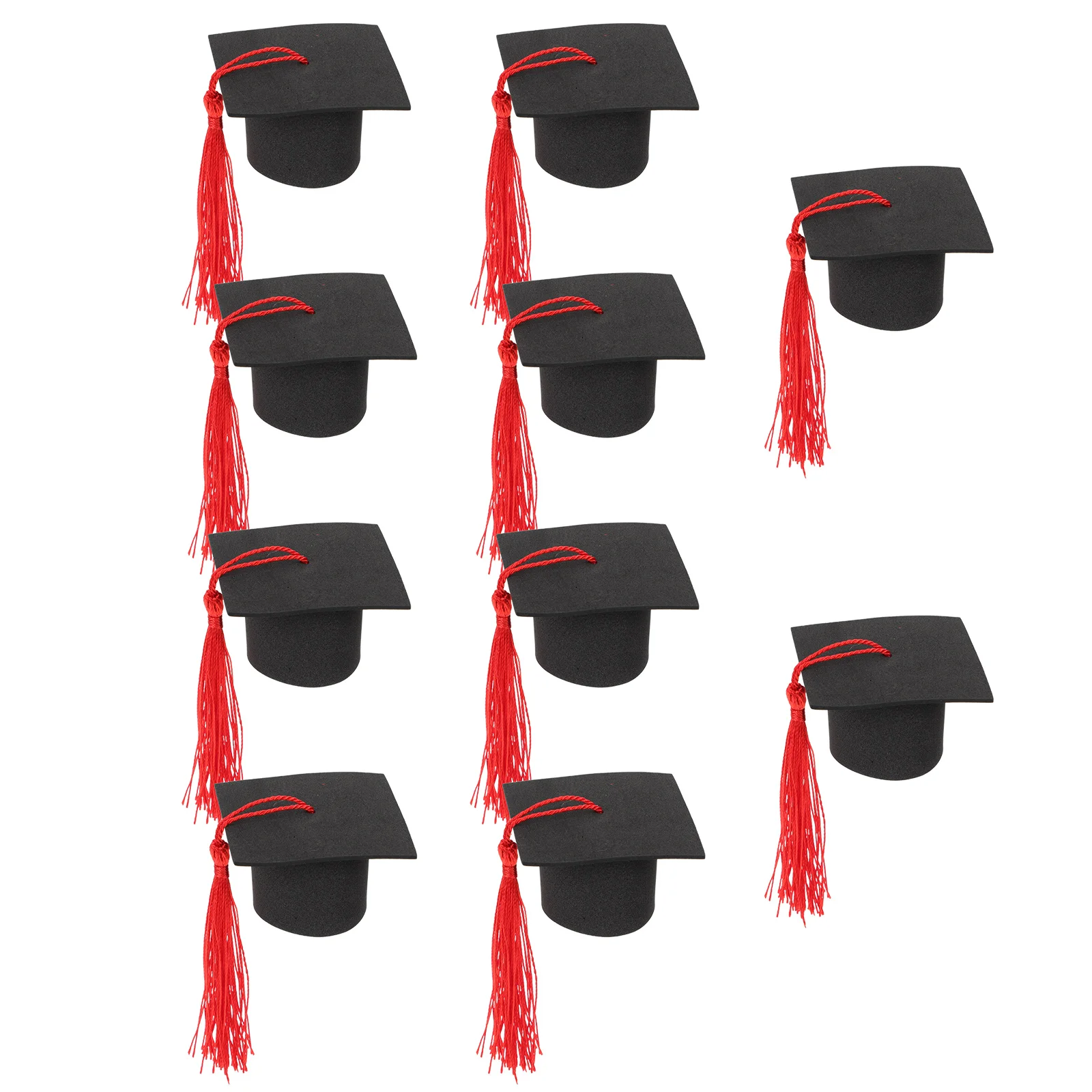 

Doctoral Caps Mini Trencher Caps Graduate Ornaments Cake Decorative Cake Mini Graduation Season Souvenir Caps Ornaments