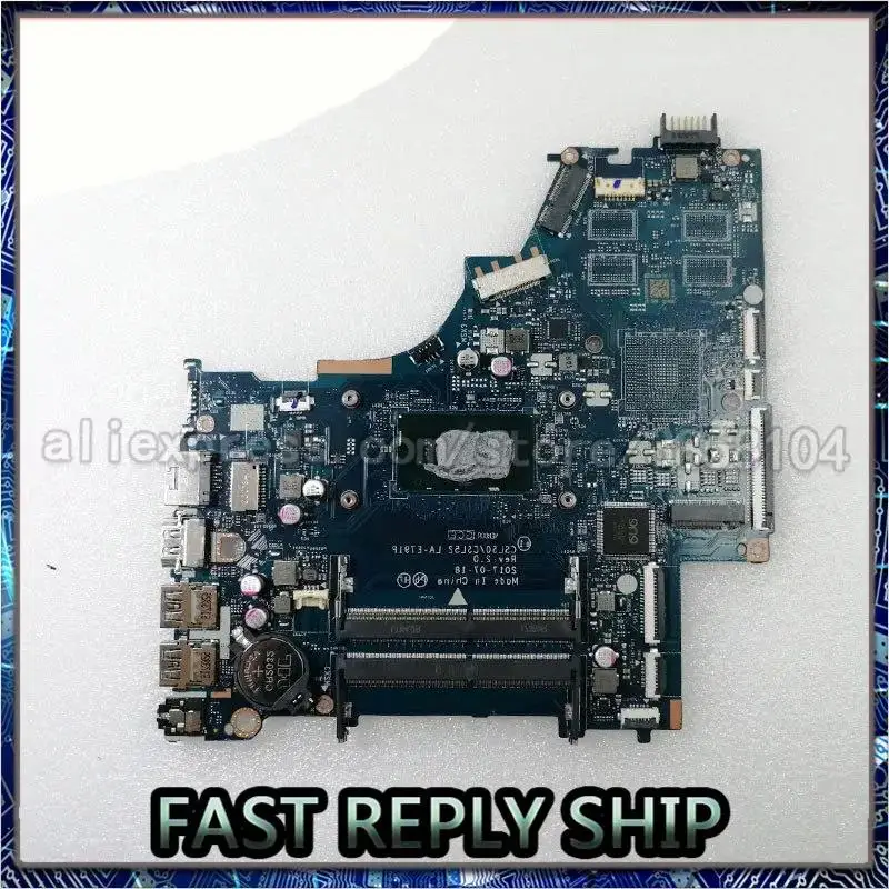 

Материнская плата для ноутбука HP 250 G6 15-BS SR2UW W/ I3-6006U CPU 924750-601 CSL50/CSL52 LA-E791P DDR4 Test Oke