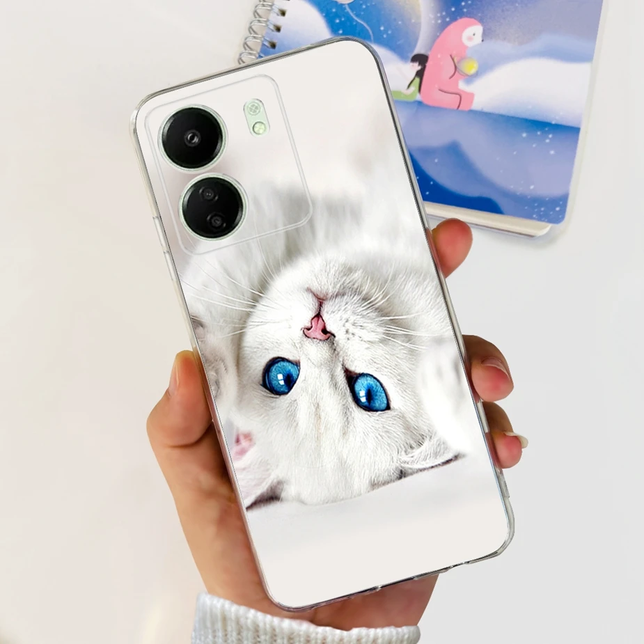 Fashionable Painted Soft TPU Phone Case with Bumper
