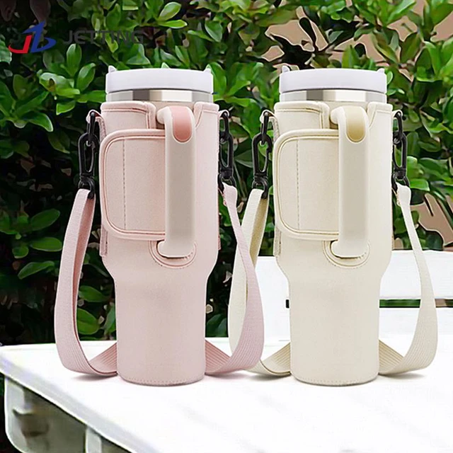 Stanley Cup Bag, Perfectly Compatible Stanley Holder with Strap, Water  Bottle Carrier for Stanley Quencher H2.0 Tumbler 40 oz Tumbler Accessories