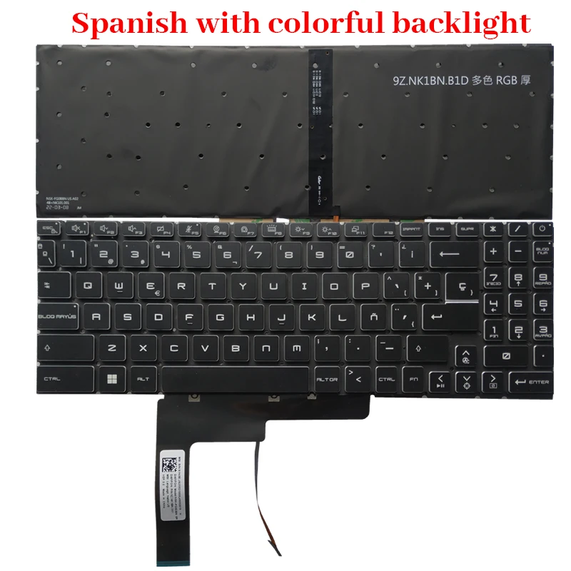 para msi gl66, gf66, ms-1581, 1582, 1583,