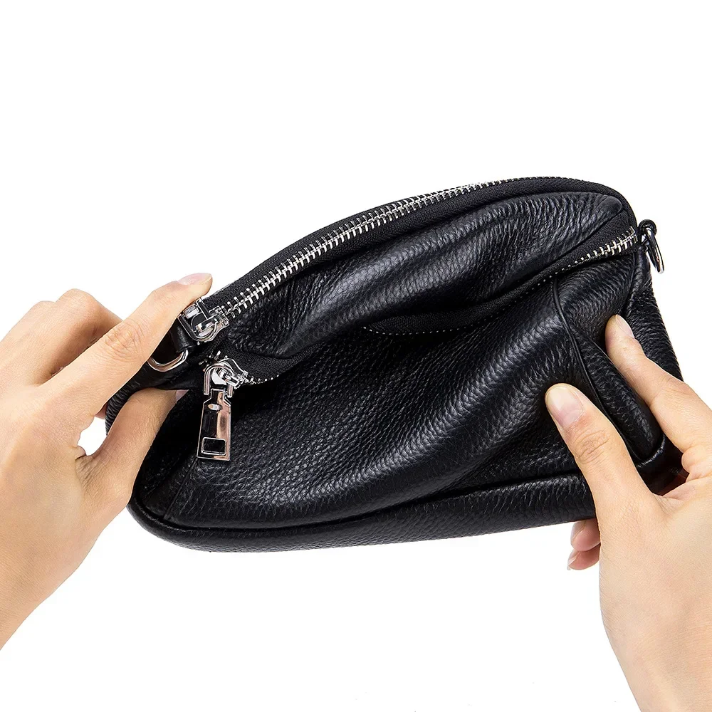 Genuine Leather Tote Bag High Quality Cowhide Ladies Handbags New Luxury Women Shoulder Bag Small Crossbody Bags for Women