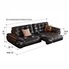 Nordic Black Electric Sofa Living Room Extendeble Relaxing Chaise Electric Sofa Recliner Luxury Meuble De Salon Home Furniture 6 Nordic Black Electric Sofa Living Room Extendeble Relaxing Chaise Electric Sofa Recliner Luxury Meuble De Salon Home Furniture 6
